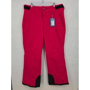 NWT Skieer Womens Pink Insulated Snow Pants XL Ski Snowboard Gorpcore Winter